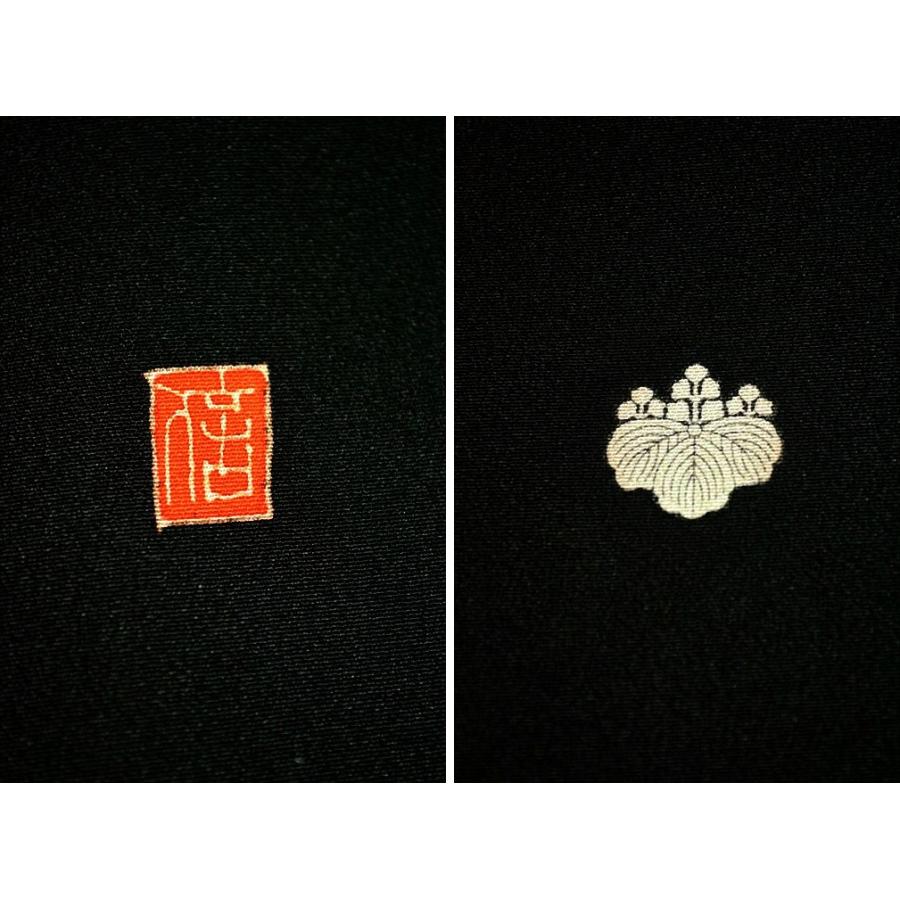 黒留袖 中古 着物 送料無料 最高峰 美品 本場加賀友禅作家 藤島信二