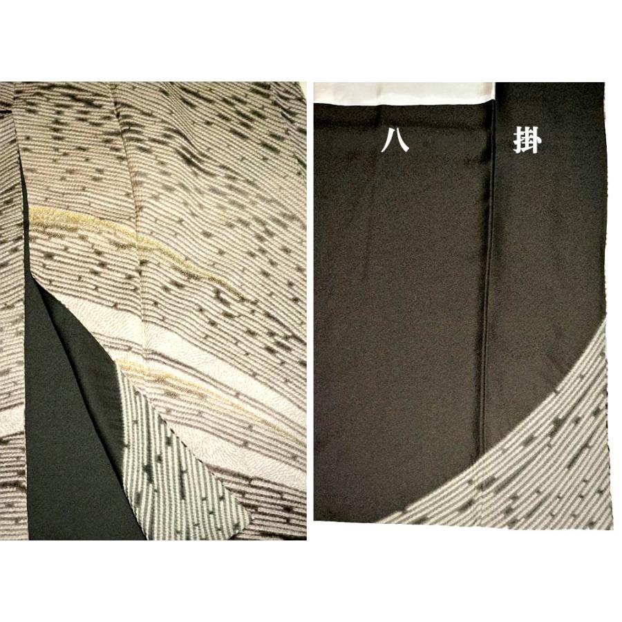 訪問着 中古 送料無料 最高峰 新品同様 名門 十日町 滝泰 おぼろ染め