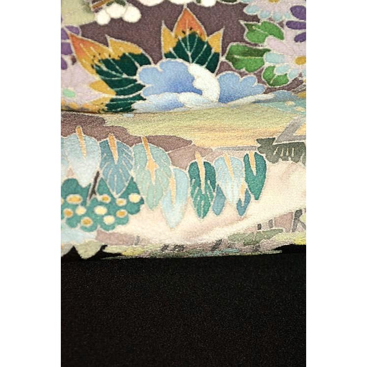 coページ 希少 裄65 着物 黒留袖 作家物 般若 比翼 U-7783 coページ 希少 裄65 着物 黒留袖 作家物 般若 比翼 U-7783 coページ