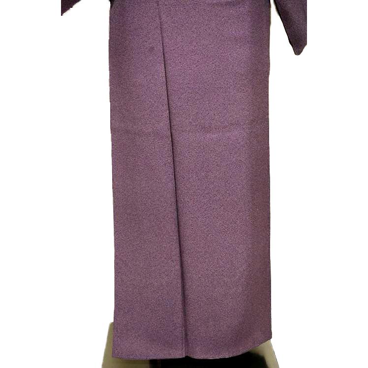 【美品】 小紋 身丈162cm 裄丈62cm 正絹 逸品 【中古】 小紋 身丈162cm 裄丈66cm M 袷 落款あり 花 地紋 ピンク 正絹 秀品