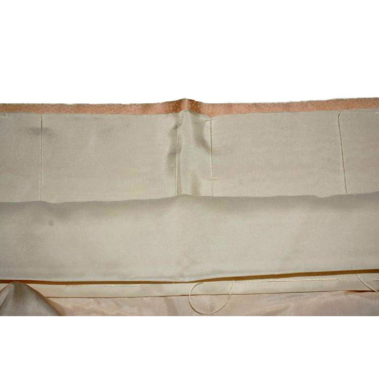 色留袖 中古 着物 最高峰 未使用品 名門上野家 四代目 上野真 二代目 上野為二 笹松梅風景 3つ紋 比翼付き 身丈身丈167cm 裄66cm_19