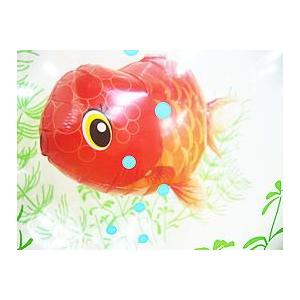 暑中見舞い　残暑見舞い　バルーン電報　風流金魚ミックス ドット６バルーンセット |  | 02