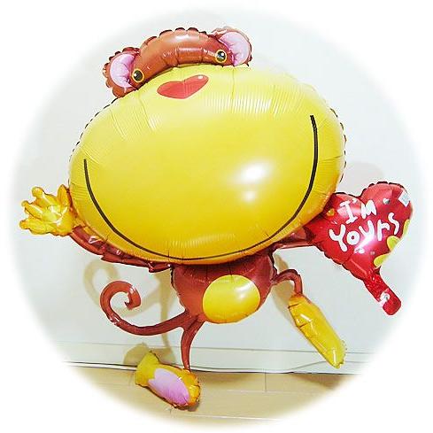 バルーン 風船 ギフト 結婚式 電報 誕生日 プレゼント ブーケ 記念日 贈り物 入学 卒業 合格 お祝い ひょこひょこラブリーごりぽん２バルーンインプチセット |  | 04