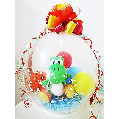 ヨッシー バルーン電報 祝電 結婚式 誕生日 プレゼント ぬいぐるみバルーンラッピング スーパーマリオコレクション ヨッシー S Wp バルーン電報ギフト専門店 Wac Up 通販 Yahoo ショッピング