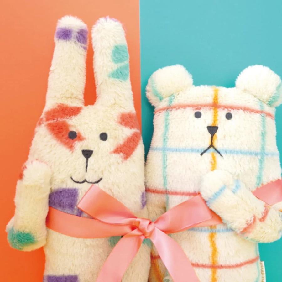 クラフトホリック バルーン 電報 ギフト ブーケ ぬいぐるみ 誕生日 結婚式 プレゼント ぬいぐるみバルーンラッピング：選べるクラフトホリック抱き枕S２体入りの画像