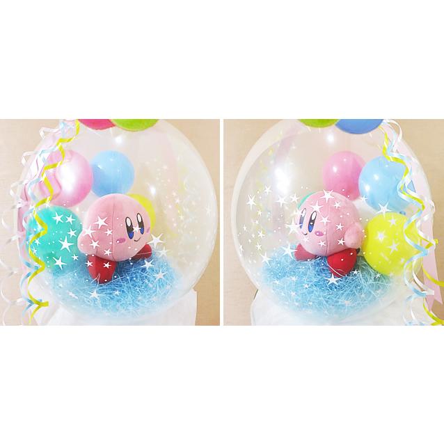 冬バーゲン 任天堂 結婚式 バルーン電報 おしゃれ 誕生日 プレゼント ぬいぐるみ電報 バルーンラッピング 選べる9インチバルーン付き星のカービィ Materialworldblog Com