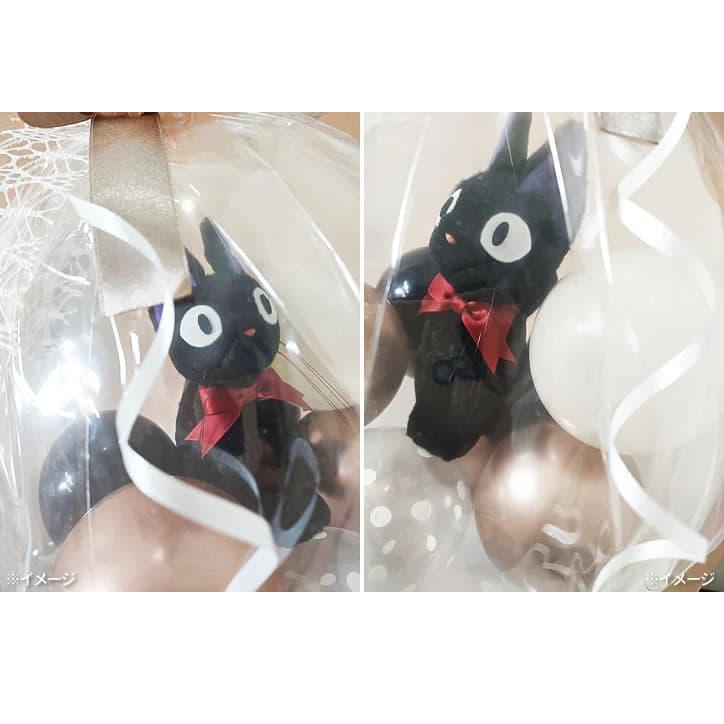 魔女の宅急便 黒猫ジジ バルーン電報 結婚式 電報 合格祝い 入学祝い 卒業祝い 出産祝い 誕生日 プレゼント バルーンラッピング：SHINジジS＜花レースピンク＞ |  | 03
