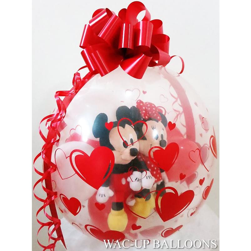 ディズニー バルーン電報 結婚式 誕生日 プレゼント 出産祝い 入学 卒業 お祝いぬいぐるみ バルーンラッピング ディズニービーンズ ミッキーとミニー レッド Wpmmcb1wrd バルーン電報ギフト専門店 Wac Up 通販 Yahoo ショッピング