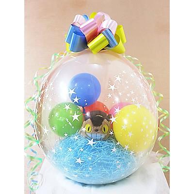 となりのトトロ ぬいぐるみ電報 バルーン ジブリ 誕生日 出産祝い 結婚式 ぬいぐるみバルーンラッピング お手玉ネコバス Wpnekobusfuka バルーン電報ギフト専門店 Wac Up 通販 Yahoo ショッピング
