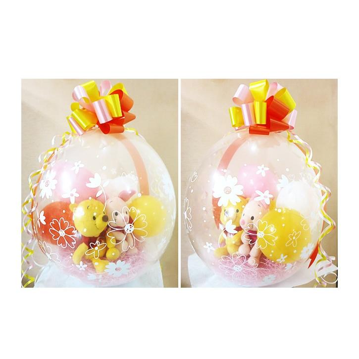 ディズニーレトロ　baby ぷーさんティガー　ぬいぐるみ　バルーン2点セット希少 ディズニーレトロ baby ぷーさんティガー ぬいぐるみ バルーン2