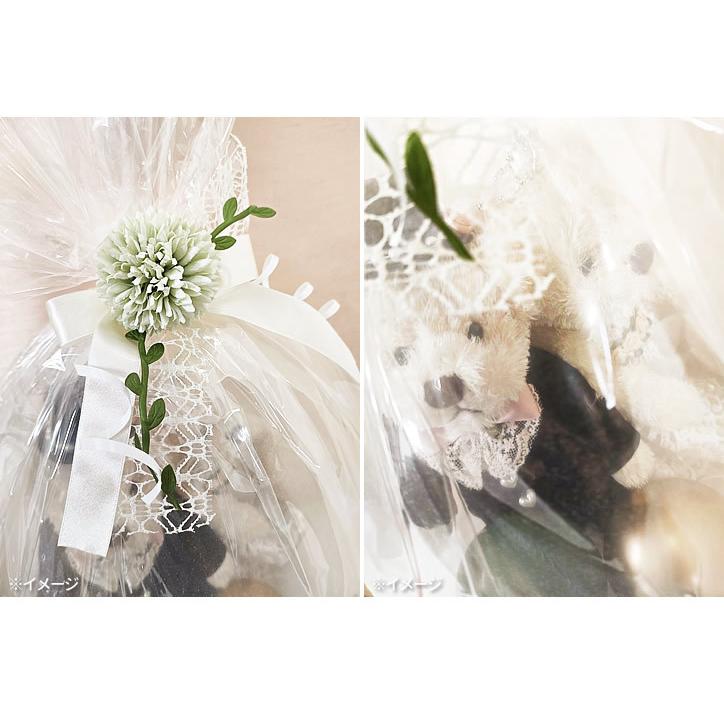 くま うさぎ テディベア 結婚式 バルーン電報 ウエルカムドール お祝い