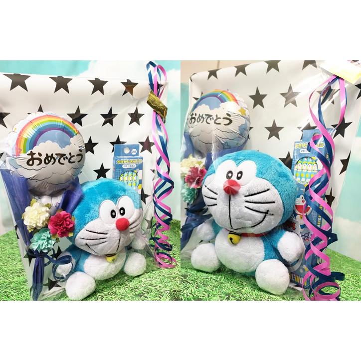 小学館 ドラミちゃん ぬいぐるみ 花 入学 卒業 お祝い