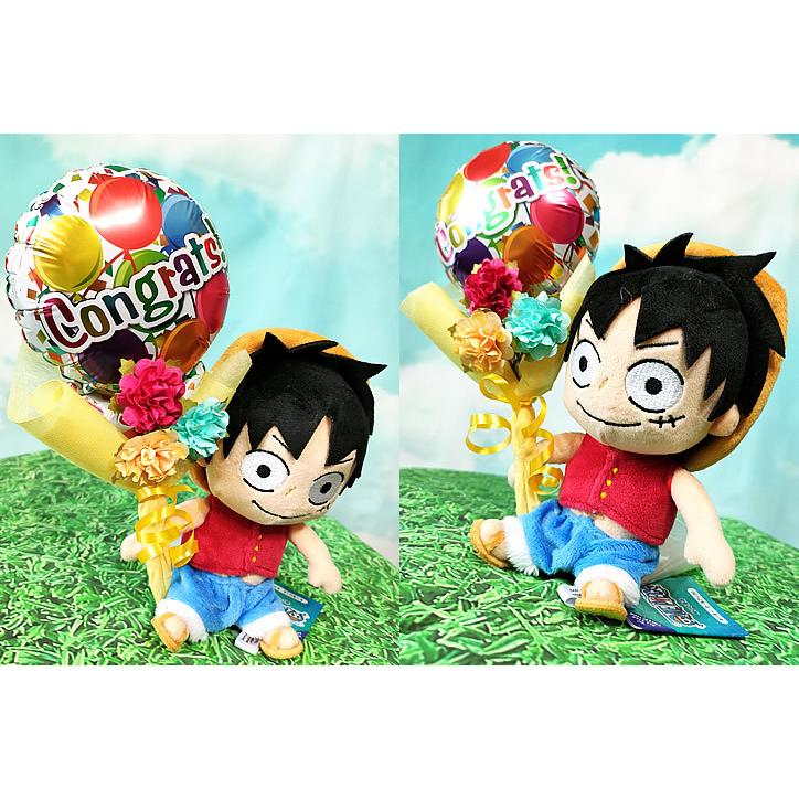 ONE PIECE アニメ ルフィ ゾロ ブーケ シャンクス 父の日 入学祝 卒業