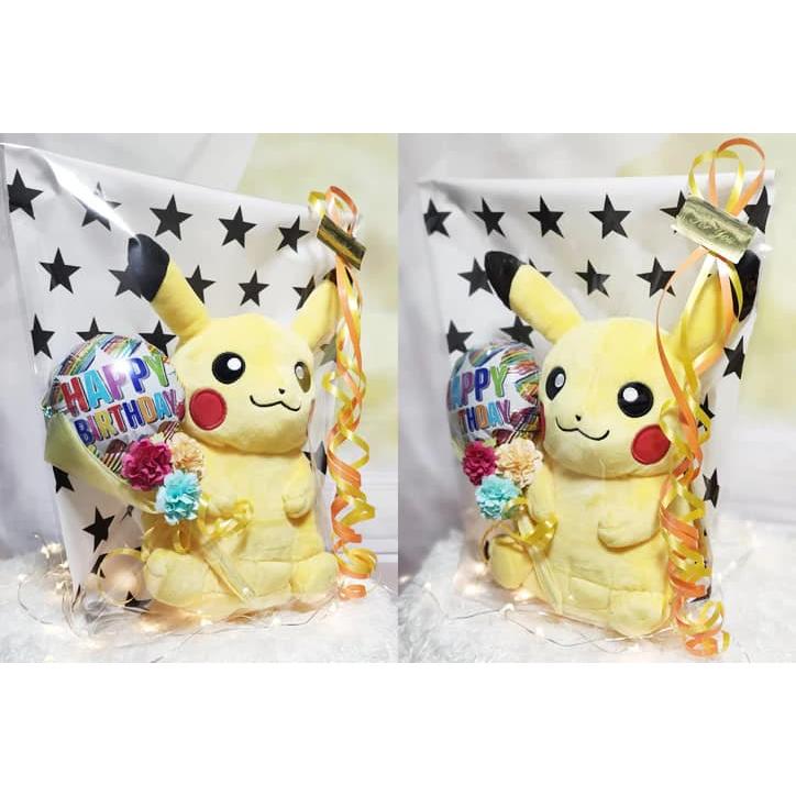 ポケモン ぬいぐるみ バルーン ブーケ 花束 ピカチュウ お祝い ポケモン ぬいぐるみ バルーン ブーケ 花束 ピカチュウ お祝い