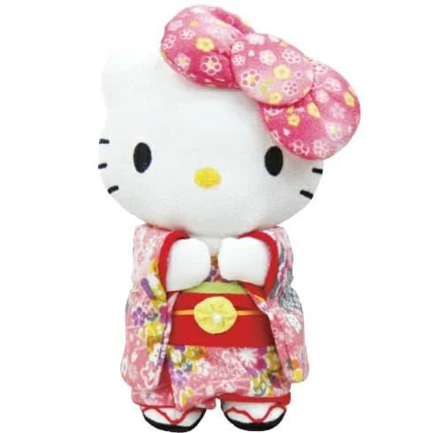 新品・未使用✨キティちゃん ぬいぐるみ ３個セット 7 ハローキティ 七五三 キティちゃん 着物 3歳 7歳 マイメロ ぬいぐるみ