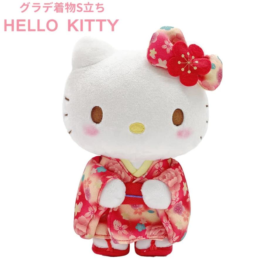 ハローキティ　七五三　ぬいぐるみ ハローキティ 七五三 キティちゃん 着物 3歳 7歳 マイメロ