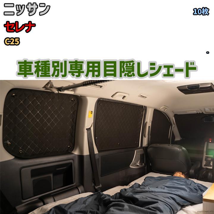 目隠し アルミシェード 1台分 ニッサン セレナ C25 アウトドア 目隠し アルミシェード 1台分 ニッサン セレナ C25 アウトドア