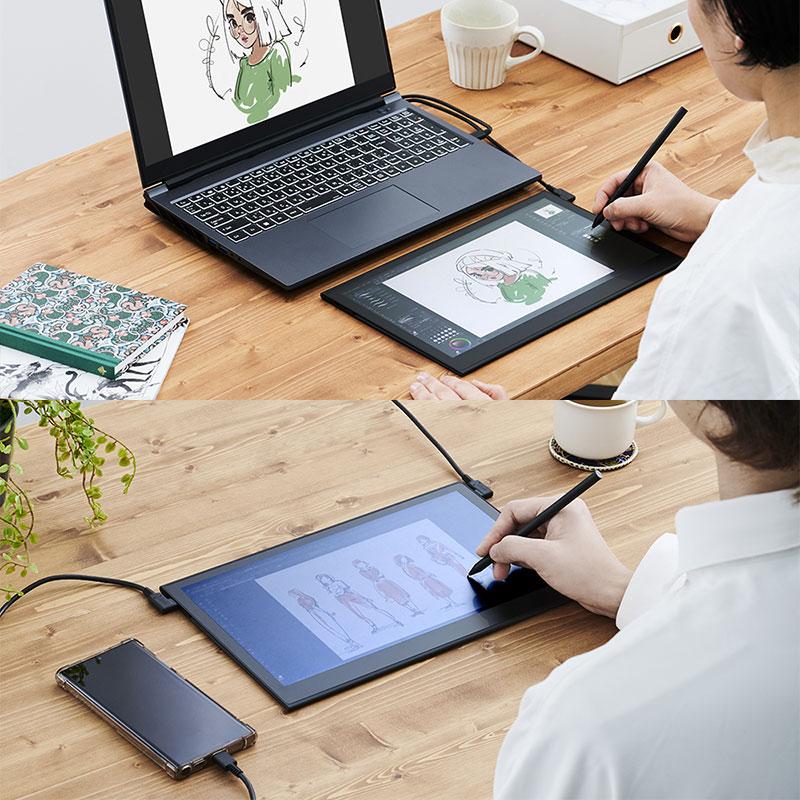 Wacom - Wacom Movink 13 DTH135K0C 有機EL ペンタブレット wacom ワコム 有機EL ペンタブレット Wacom Movink 13
