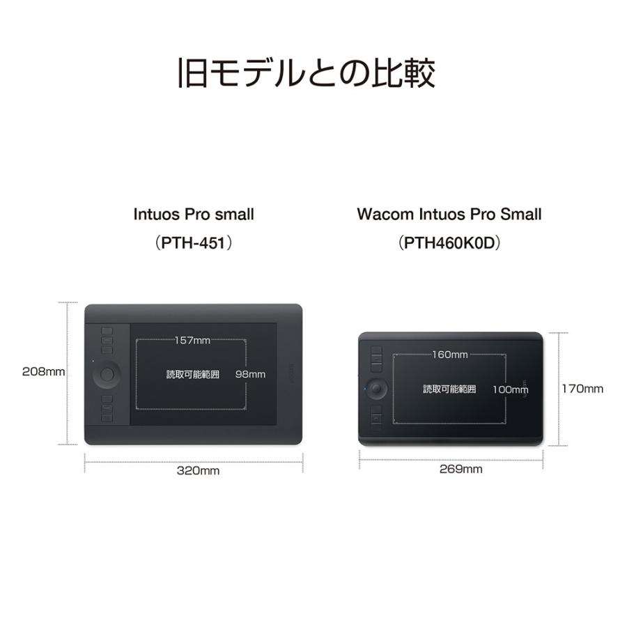 Wacom Intuos Pro Small PTH460K0D 新品未開封 WACOM ワコム Intuos Pro Small [PTH460K0D] 有線/無線 両対応