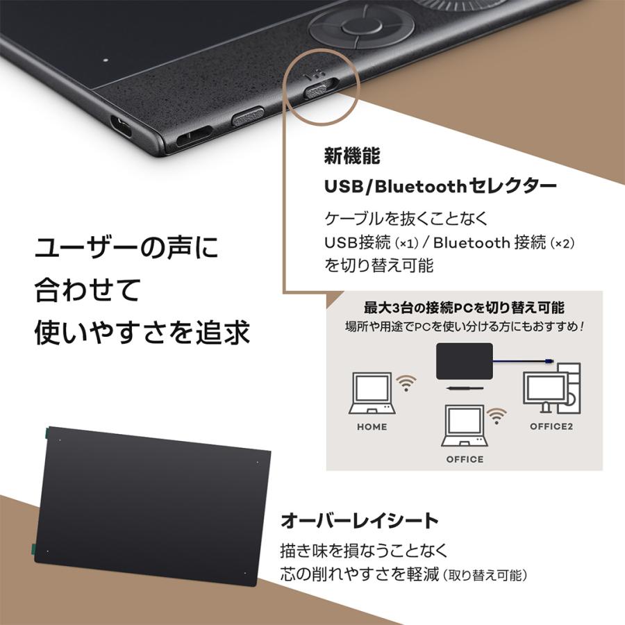 wacom（ワコム） Wacom Intuos Pro medium (PTK670K0C) アクセサリー