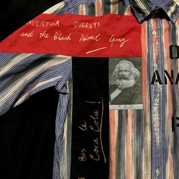 Low Life ローライフ アナーキーシャツ ブルー ハンドメイド シャツ トップス Punk セックスピストルズ パンク ロック ファッション パンクファッション Anarchy Blue ストリート ロックファッションwad 通販 Yahoo ショッピング