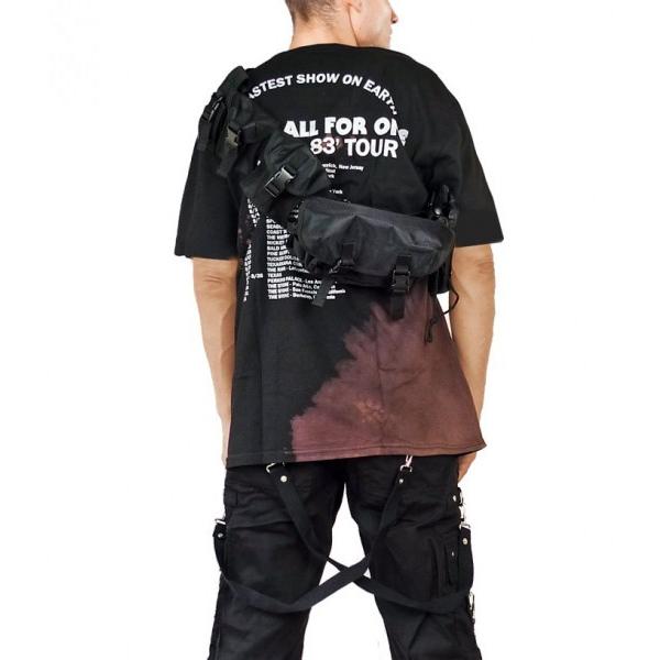 ウエストバッグ ショルダーバッグ ベルトポーチ ミリタリー ロック