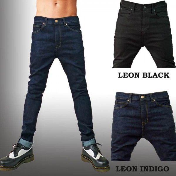 DR.DENIM(ドクターデニム)ブラックとインディゴ2タイプ サルエル