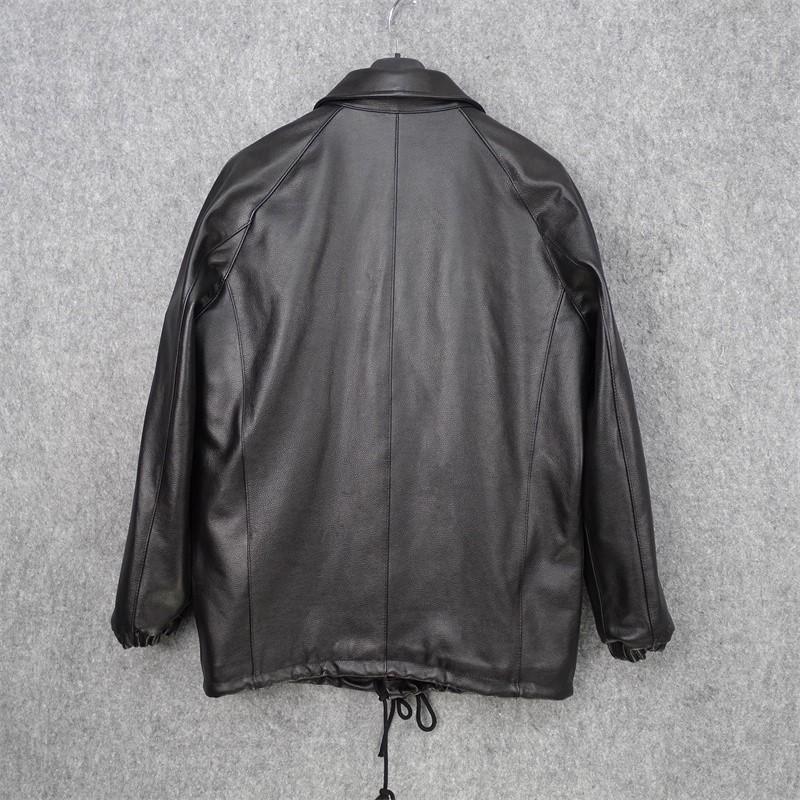 レザー コーチジャケット ファラオコート 天然レザー 牛皮 ジャケット