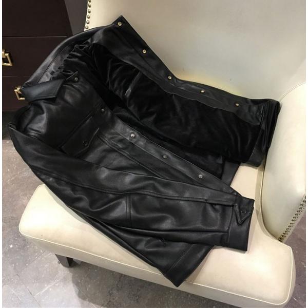 フェイクレザー ジャケット レザージャケット ブラック ストリート