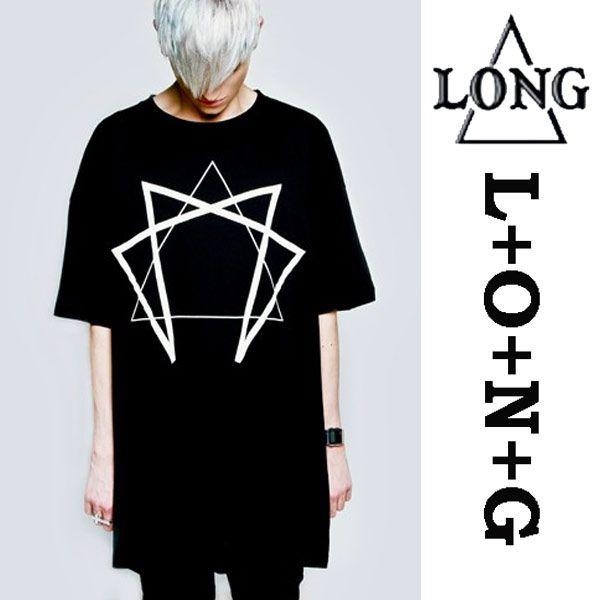 LONG CLOTHING ロングクロージング Enneagram グラフィックTシャツ 