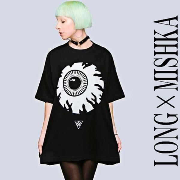 LONG CLOTHING ロングクロージング MISHKA ミシカ コラボ 目玉T LONG CLOTHING ロングクロージング MISHKA ミシカ コラボ 目玉T