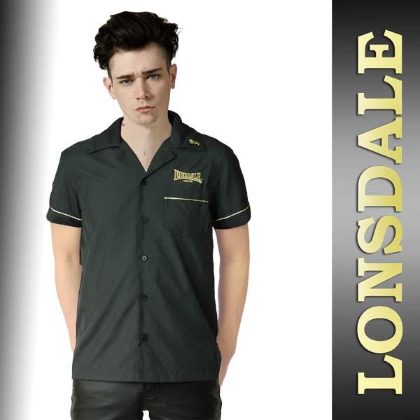 Lonsdale ロンズデール 黒にゴールド刺繍のrockなボーリングシャツ Lonsdale 半袖シャツ ロック 着こなし ロック パンク ファッション Lonsdale Sdl Bowlling ストリート ロックファッションwad 通販 Yahoo ショッピング