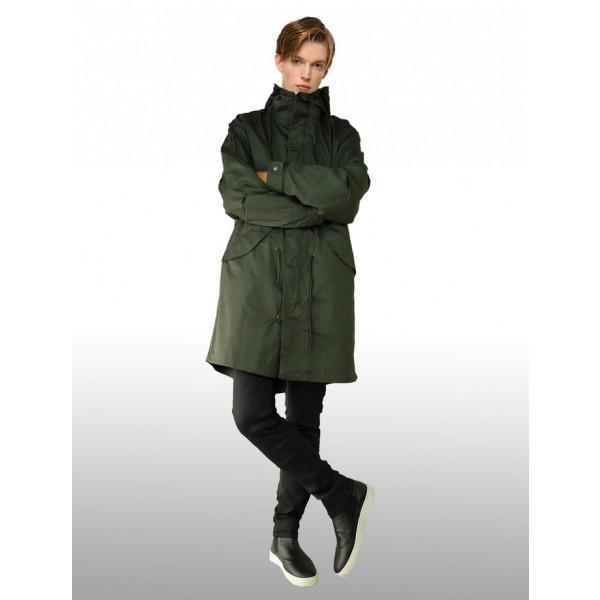 モッズコート 2カラー キャメル ダークグリーン ウィンドブレーカー