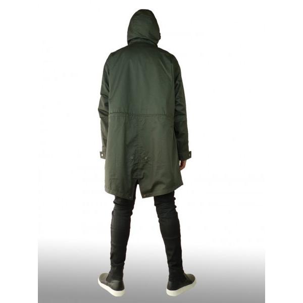 モッズコート 2カラー キャメル ダークグリーン ウィンドブレーカー