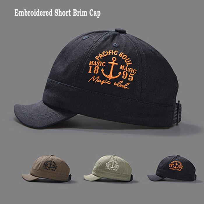 ミリタリー キャップ 錨 navy cap 刺しゅう アンパイア ネイビー