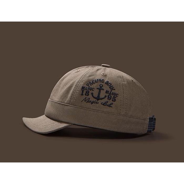 ミリタリー キャップ 錨 navy cap 刺しゅう アンパイア ネイビー