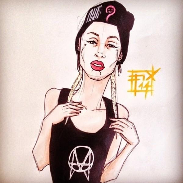 owsla タクトップ LONG CLOTHING ロングクロージング ブラック