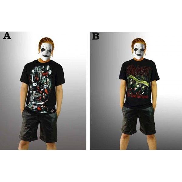 SLIPKNOT(スリップノット)ロックTシャツ選べる2タイプ!ロックファッション,ロックtシャツ,バンドtシャツ,パンク系,ラウド系,ハードコア,メタル系 SLIPKNOT(スリップノット)ロックTシャツ選べる2タイプ!ロックファッション,ロックtシャツ,バンドtシャツ,パンク系,ラウド系,ハードコア,メタル系