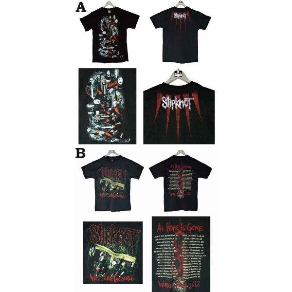 SLIPKNOT(スリップノット)ロックTシャツ選べる2タイプ!ロックファッション,ロックtシャツ,バンドtシャツ,パンク系,ラウド系,ハードコア,メタル系 SLIPKNOT(スリップノット)ロックTシャツ選べる2タイプ!ロックファッション,ロックtシャツ,バンドtシャツ,パンク系,ラウド系,ハードコア,メタル系