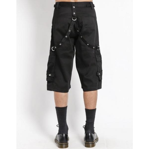 tripp パンツ ハーフパンツ Tripp NY チェーン ボンテージパンツ ハーフパンツ ブラック パンク