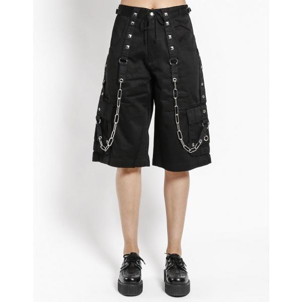 Tripp NY チェーン ボンテージパンツ ハーフパンツ ブラック Tripp NY チェーン ボンテージパンツ ハーフパンツ ブラック