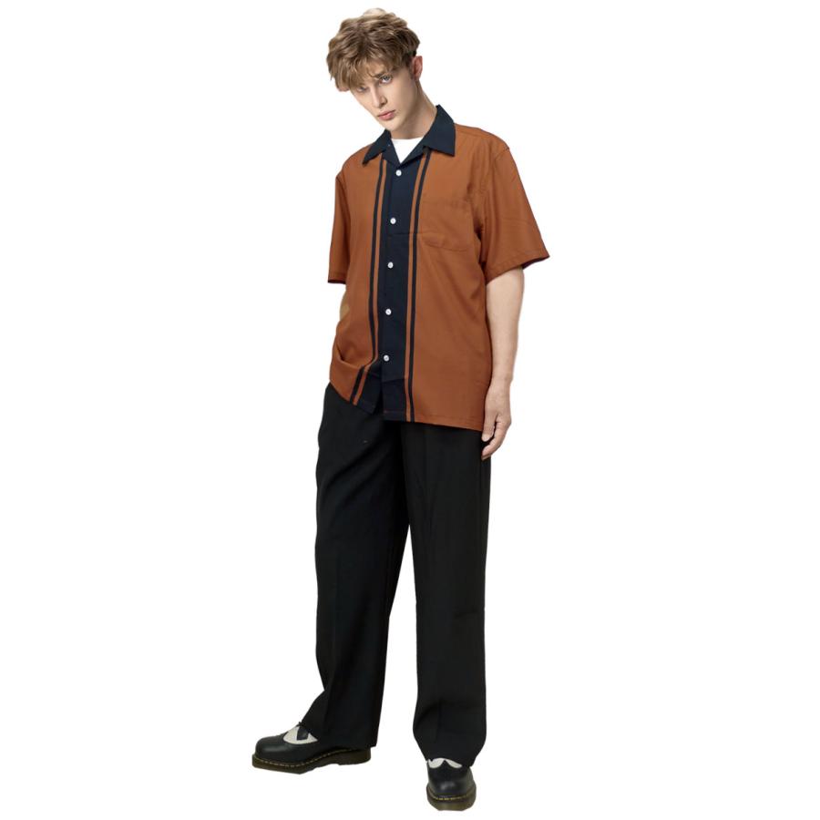 ボーリングシャツ 50'オールディーズ 開襟シャツ キューバシャツ