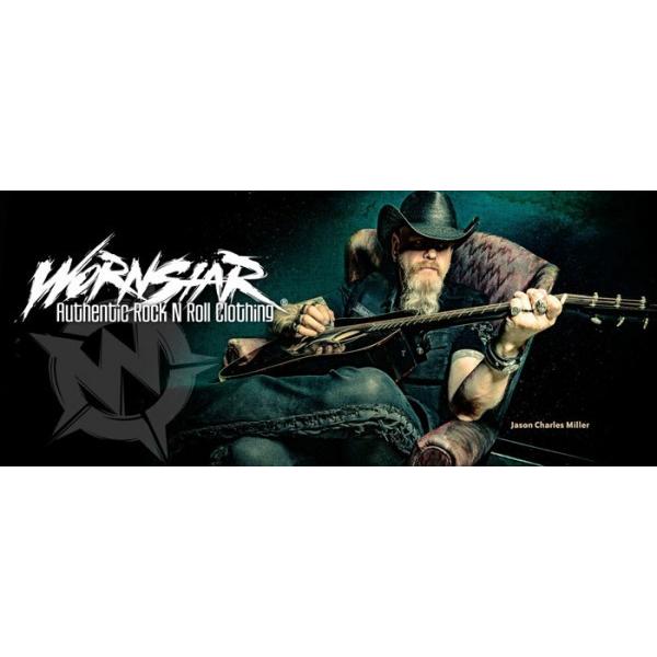 ブーツカット ジーンズ レースアップ 編み込み WORNSTAR オーンスター