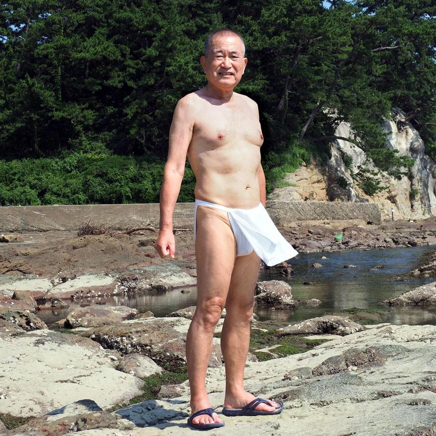 【１a】和田爺謹製越中褌「長寿」（Mサイズ）高級白晒木綿 一枚組 |  | 14