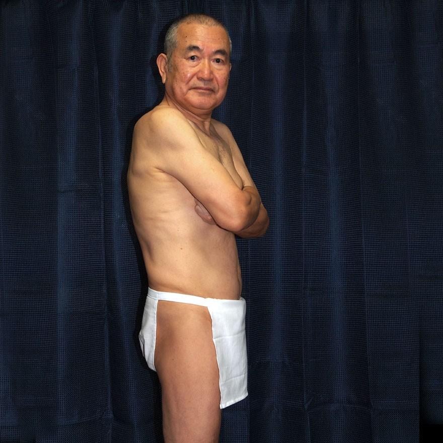 【１a】和田爺謹製越中褌「長寿」（Mサイズ）高級白晒木綿 一枚組 |  | 05