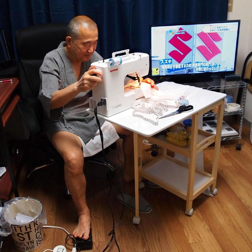 【５】和田爺謹製越中褌「古稀」高級晒木綿　紅白二枚組 |  | 15