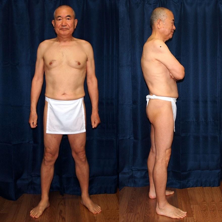 【６b】和田爺謹製前垂式六尺褌「江戸っ子」（Mサイズ）高級白晒木綿一枚組 |  | 03