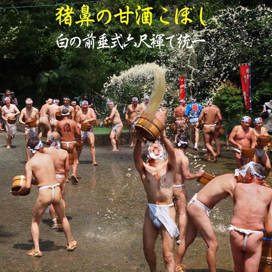 【６b】和田爺謹製前垂式六尺褌「江戸っ子」（Mサイズ）高級白晒木綿一枚組 |  | 07