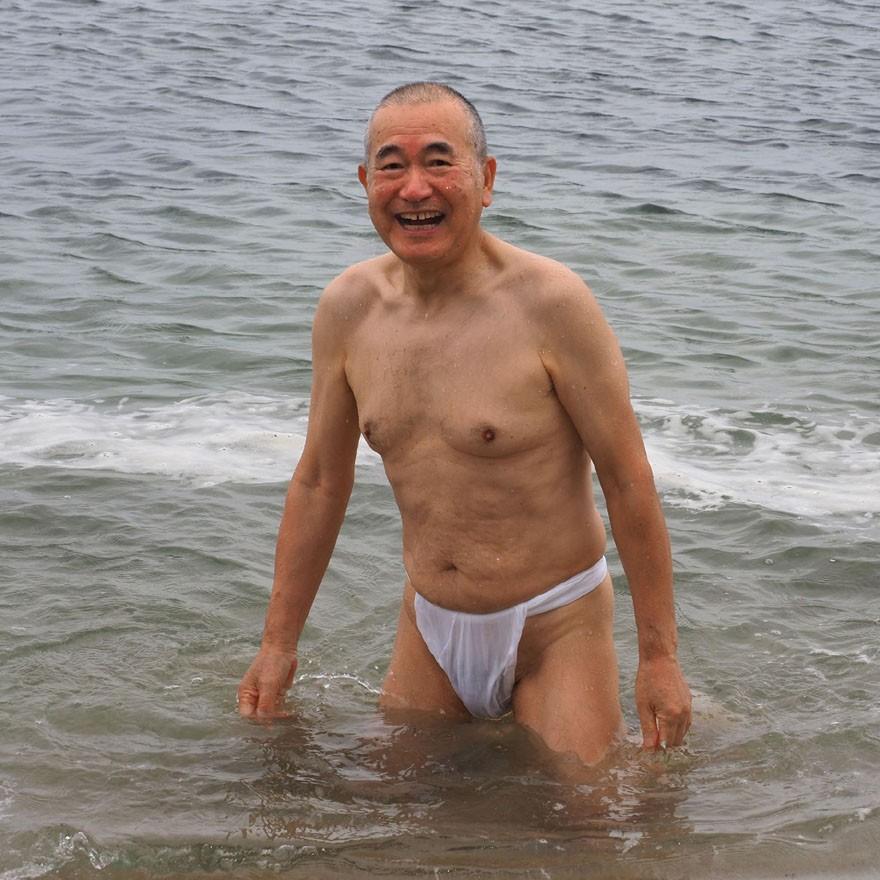 【７】和田爺謹製前袋式六尺褌「天王祭」高級白晒木綿一枚組 |  | 17