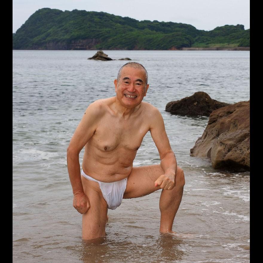 【７】和田爺謹製前袋式六尺褌「天王祭」高級白晒木綿一枚組 |  | 18